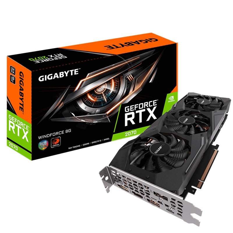 免押金出租技嘉RTX2070显卡 Gaming OC 8G光线追踪租赁二手回收-图0