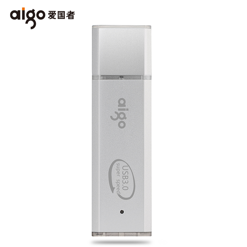 aigo爱国者U盘128g高速USB3.0正品优盘学生个性创意迷你可爱男女定制logo刻字大容量u盘移动USB盘U320-图0