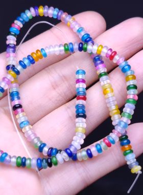 隔片散珠diy配件夏末小妞玛瑙