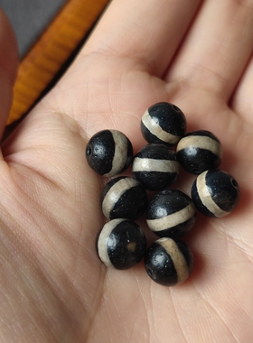 一线药师包浆老气天珠玛瑙文玩散珠配饰diy散珠手工配串手链