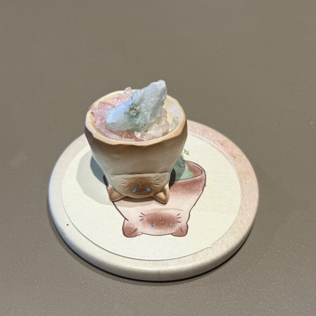 Cat Crystal Blind Box Desktop Ornament Gift for Coworker Girl