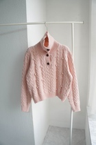 Nine-1126 Korea Dongdaemun Needle Weaters Adorable-8050353 Retro Fashion Korean Edition Europe and America