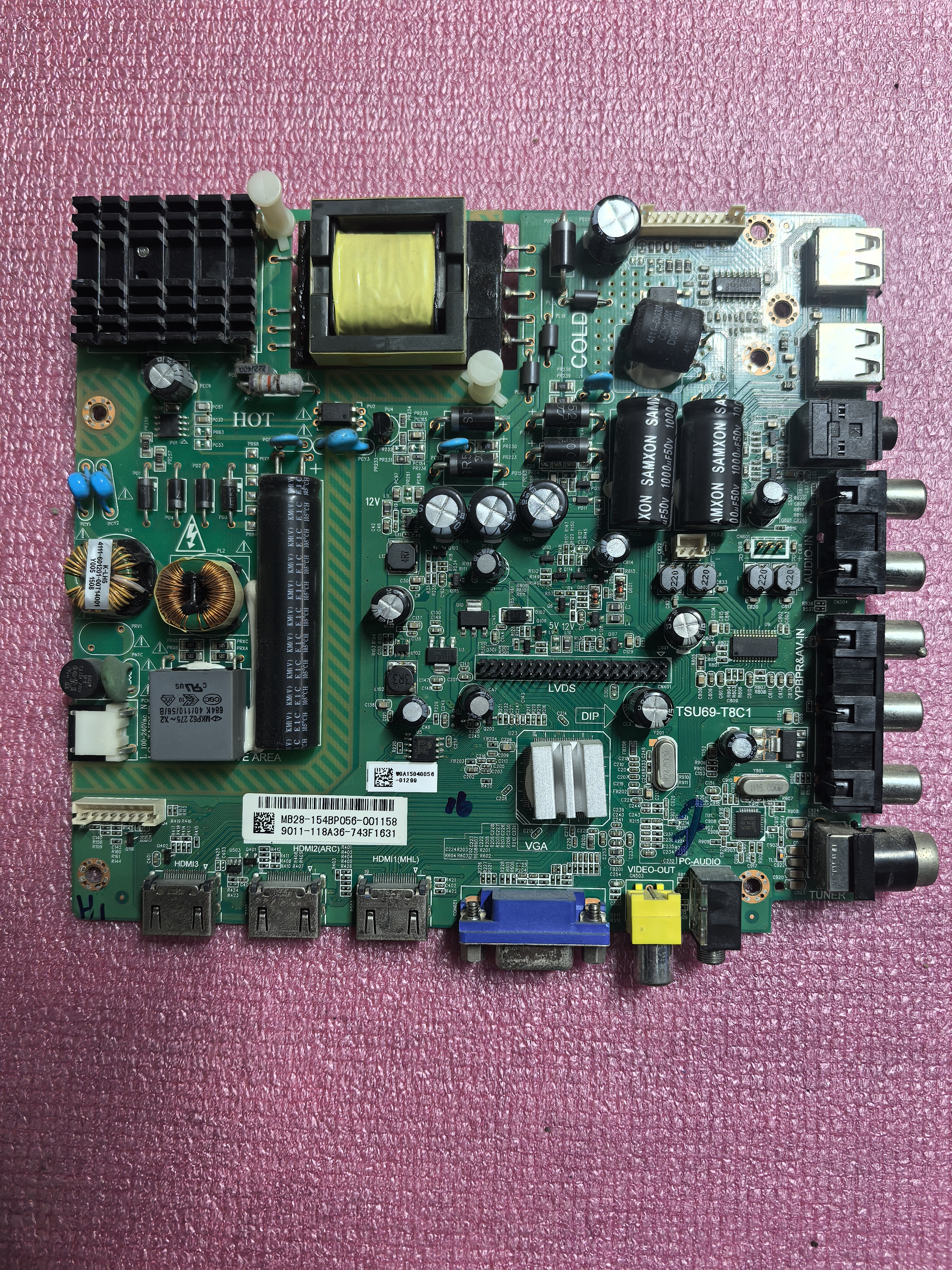 全新飞利浦39/42PFL3040/T3 42PFF3055/T3主板TSU69-T8C1测试好实 - 图2