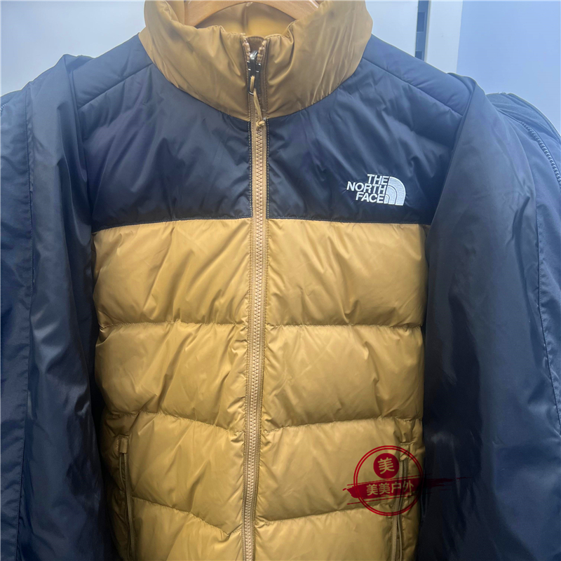 TheNorthFace北面三合一冲锋衣男户外防水羽绒胆鹅绒可拆卸81QS