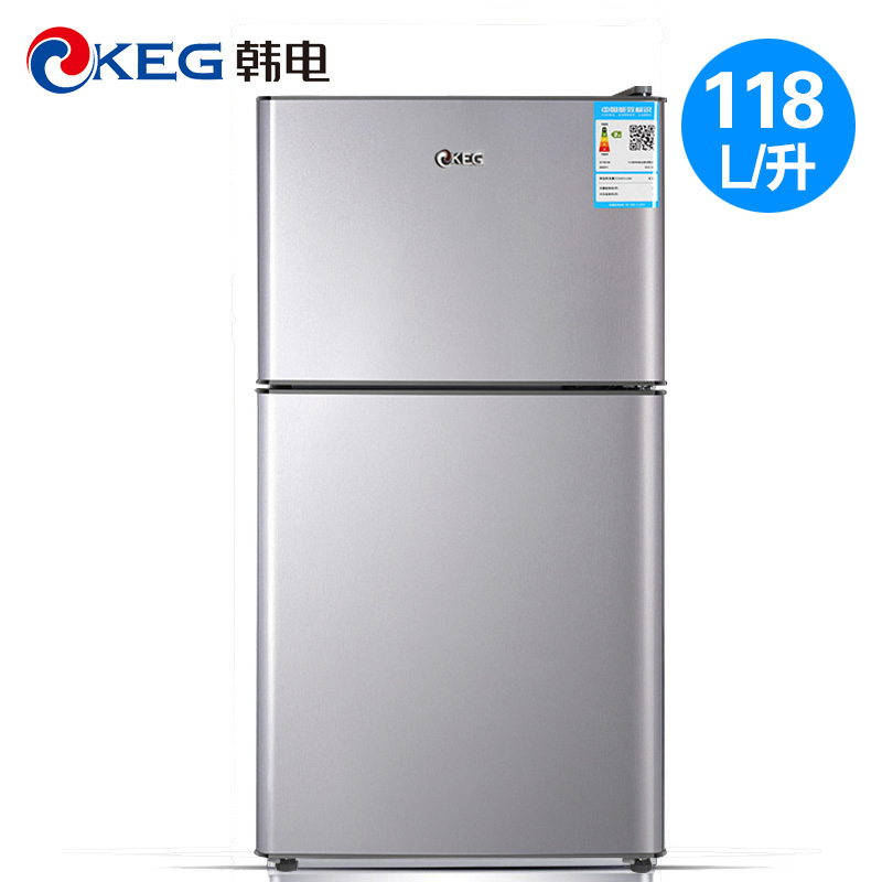 小型宿舍用家用二人世界双门储奶母乳冷藏冷冻 租房用 韩电小冰箱 小型宿舍用家用二人世界双门储奶母乳冷藏冷冻 租房用 韩电小冰箱