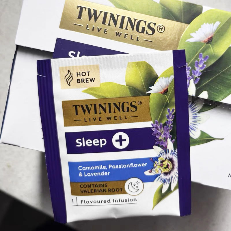 Twinings川宁睡眠茶宁神安睡茶洋甘菊薰衣草蜂蜜无咖啡因花草茶包