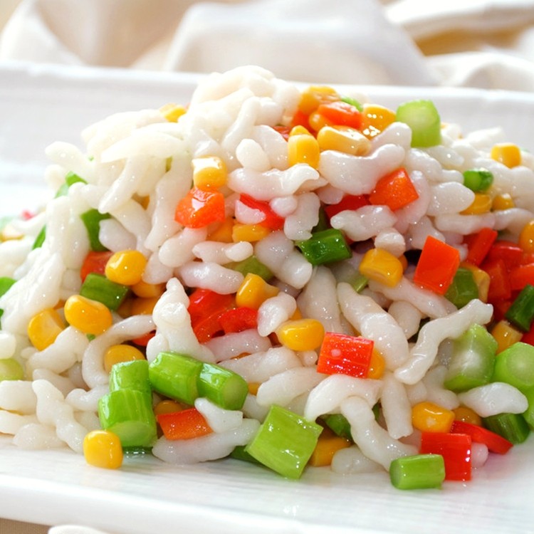 白鱼米 果味白鱼米 淡水鱼糜 速冻鱼肉制品 酒店方便特色食材200g,淘宝优惠券,粉丝福利购,淘宝优惠卷