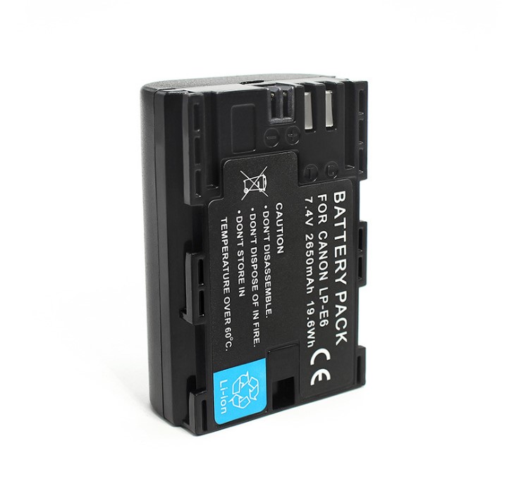 LP-E6电池适用佳能5D4 5D3 7D 6D 60D 7D2 70D 80DR5单反相机配件 - 图0