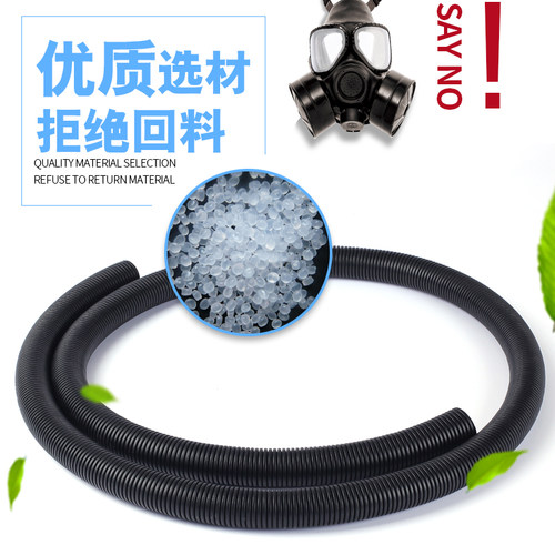 PP聚丙烯阻燃塑料波纹管汽车线束软管穿线管防火电线保护管可开口 - 图0