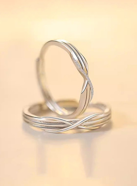 DR爱无止境情侣款戒指S925纯银