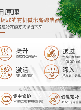 植物微针PMPS海绵微针组海藻微晶粉多肽臻颜精华液改善粉刺暗沉肌