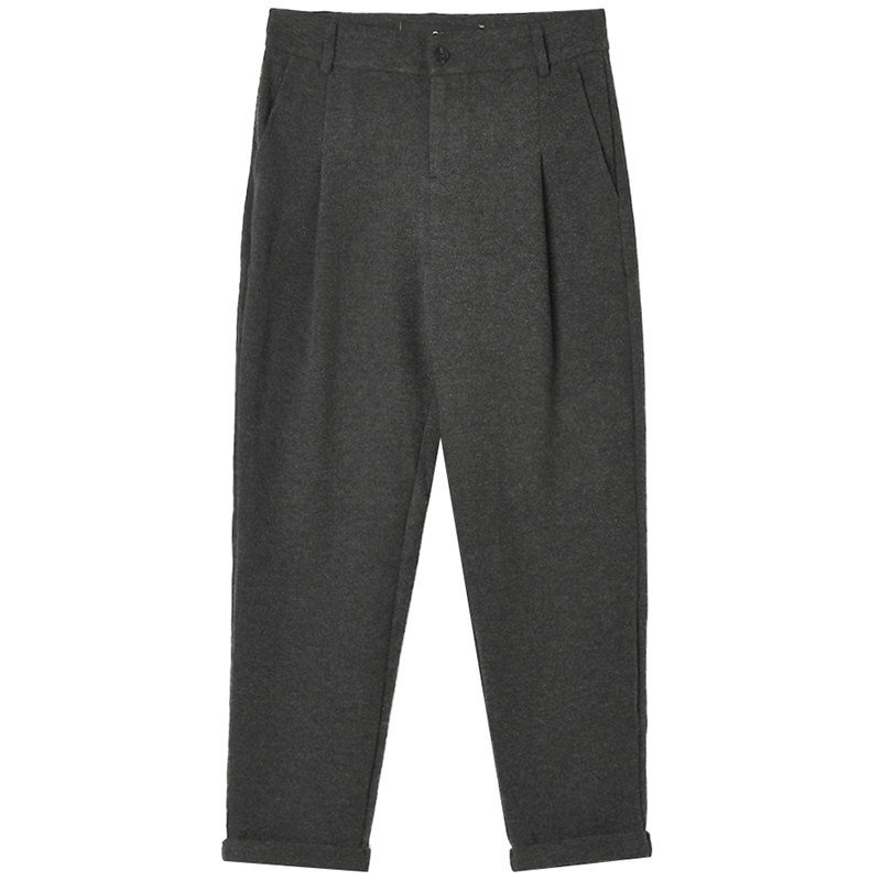 Outlets专柜撤柜正品 GO冬装2025新款高弹九分裤弹力修身休闲裤女,淘宝优惠券,粉丝福利购,淘宝优惠卷