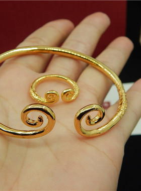 仿黄金大圣归来紧箍咒手镯戒指