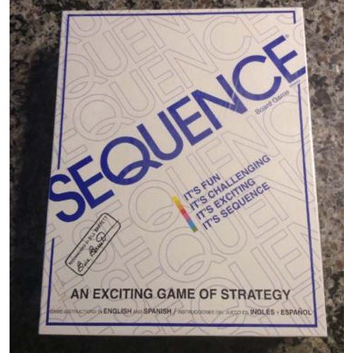 序列迷阵桌游 sequence game英文游戏多人对抗桌面游戏 - 图0