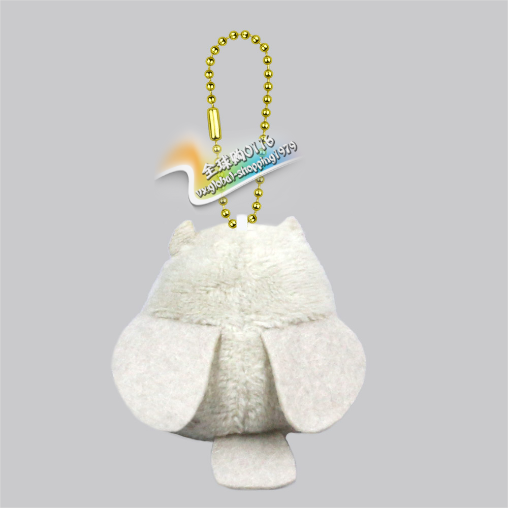 日本正版amuse迷你猫头鹰挂件毛绒书包挂件玩偶呆萌可爱玩具礼物-图1