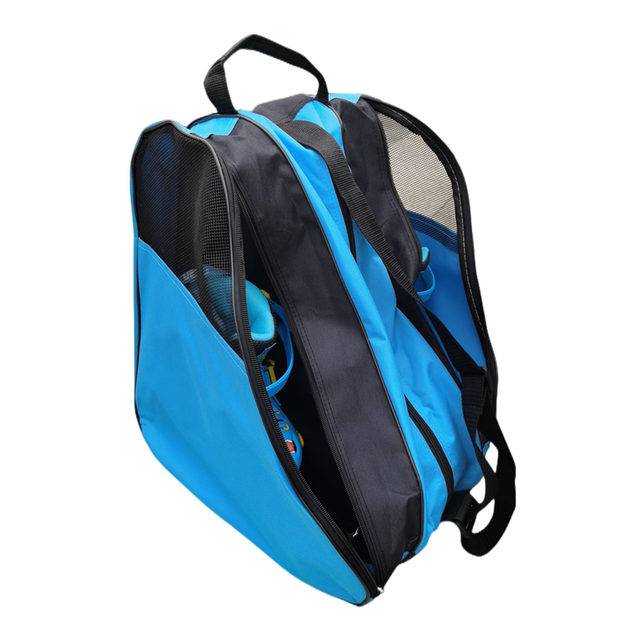 Roller skating backpack for children with full equipment storage and large capacity