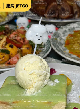 星星气球火焰创意造型生日蜡烛彩色烘焙装饰插件有趣蛋糕插件配件