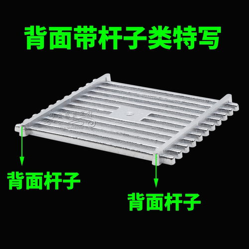 地漏盖方形加厚地漏盖板子盖片配件浴室卫生间下水道过滤网封闭盖 - 图0