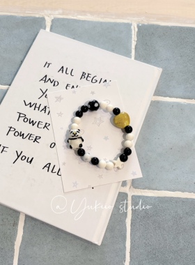 熊猫陶瓷原创设计手链