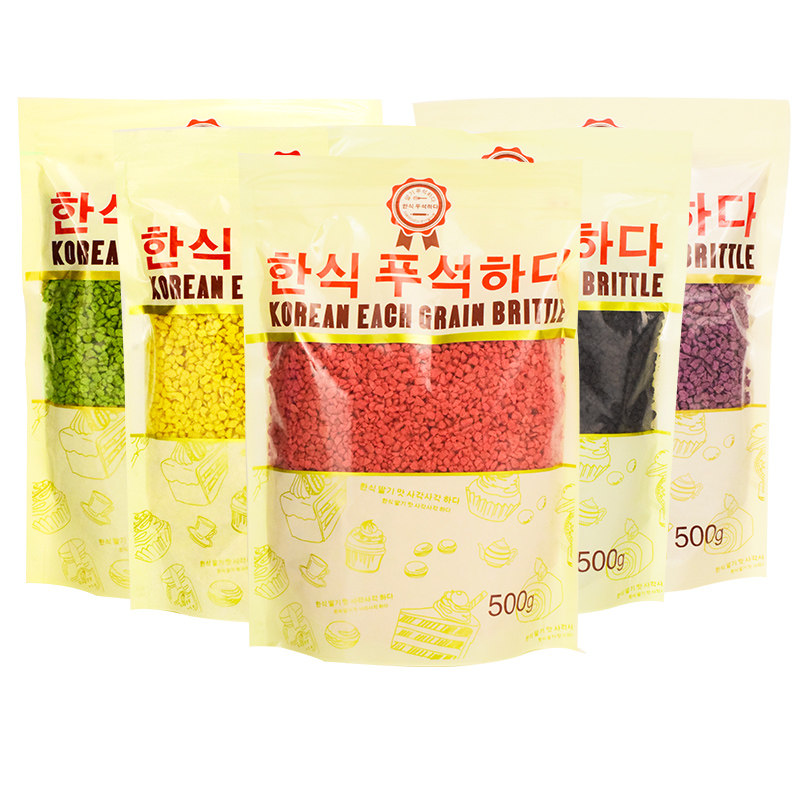 韩式粒粒脆奶酥彩虹蛋卷原材料麦脆巧克力脆生日蛋糕装饰饼干碎,淘宝优惠券,粉丝福利购,淘宝优惠卷