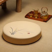 Play cushion Zen mat Home Round Ground Mat Floating Window Cushion Fart Cushion Day Style Tatami Meditation Bushel Mat