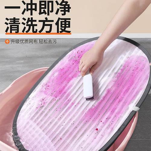 晒陈皮晒菜网晾鱼干红薯腊肉折叠网兜家用平铺晒东西的干货网神器 - 图0