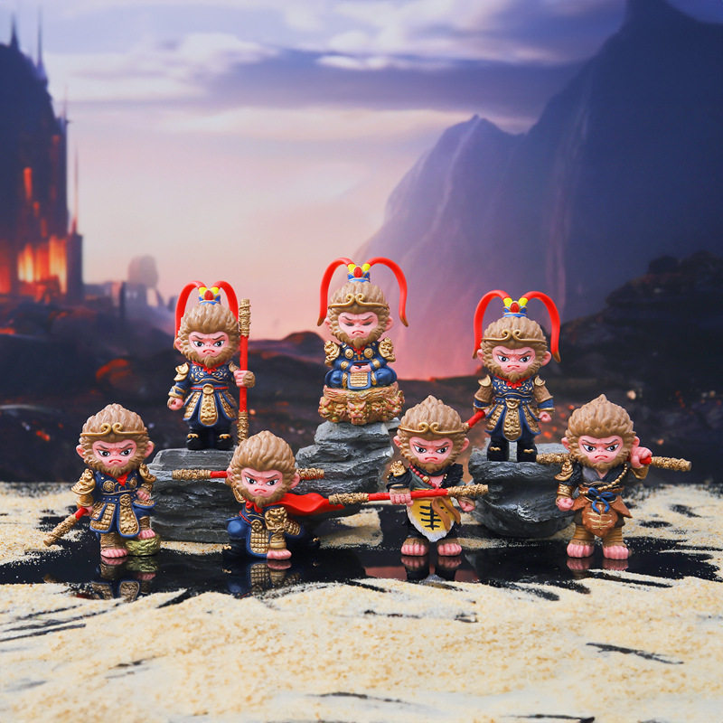 黑神话悟空手办西游盲盒游戏周边2024新款网红齐天大圣天命人摆件