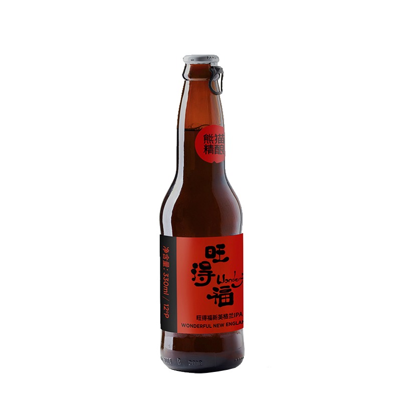 熊猫精酿啤酒ipa小麦*12原浆啤酒整箱批发白啤果啤送礼