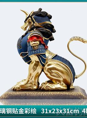 正品羽林将 军貅摆件招财乔迁貔居礼物公司开业贺新礼九州龙王装