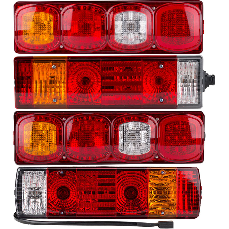 陕汽重卡德龙X3000后尾灯总成配件新M3000 F3000尾灯倒车灯包邮 - 图0