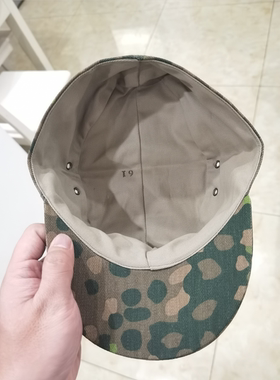 德国精英豌豆迷彩山地帽 DOT44野战常服便帽