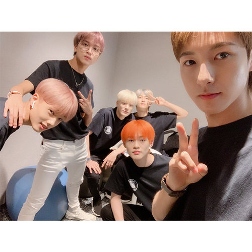 NCT DREAMWE BOOM周边李帝努楷灿罗渽民钟辰乐同款短袖T恤 - 图3
