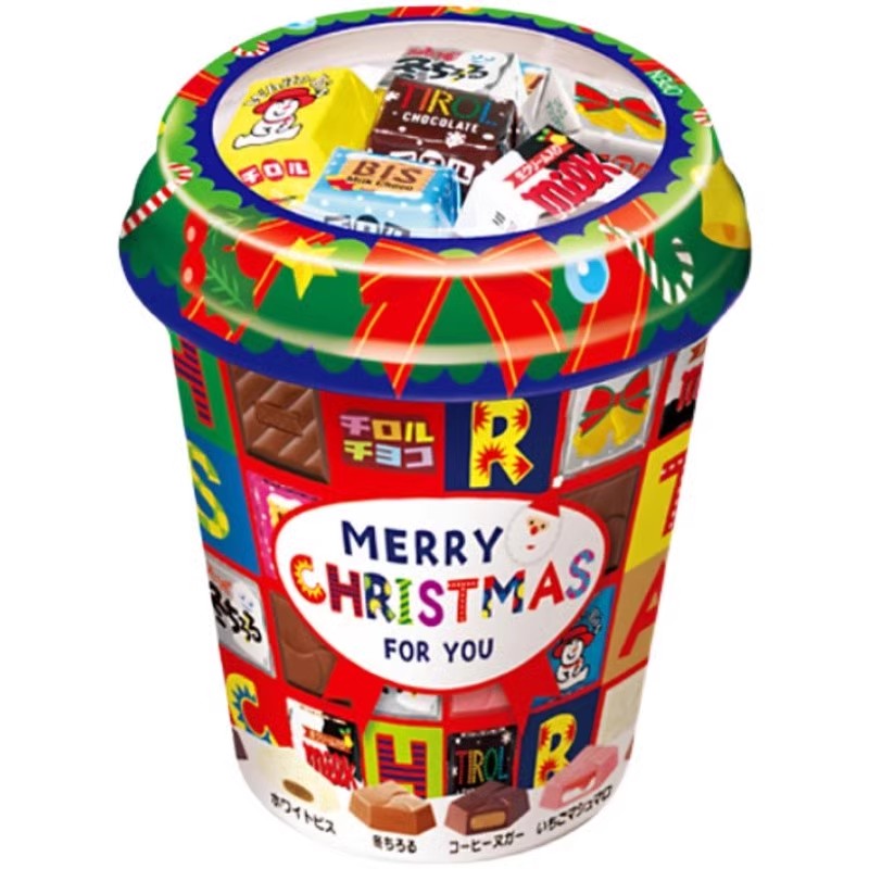 圣诞节礼盒日本进口松尾夹心什锦巧克力牛奶礼盒结婚喜糖网红爆款 - 图2