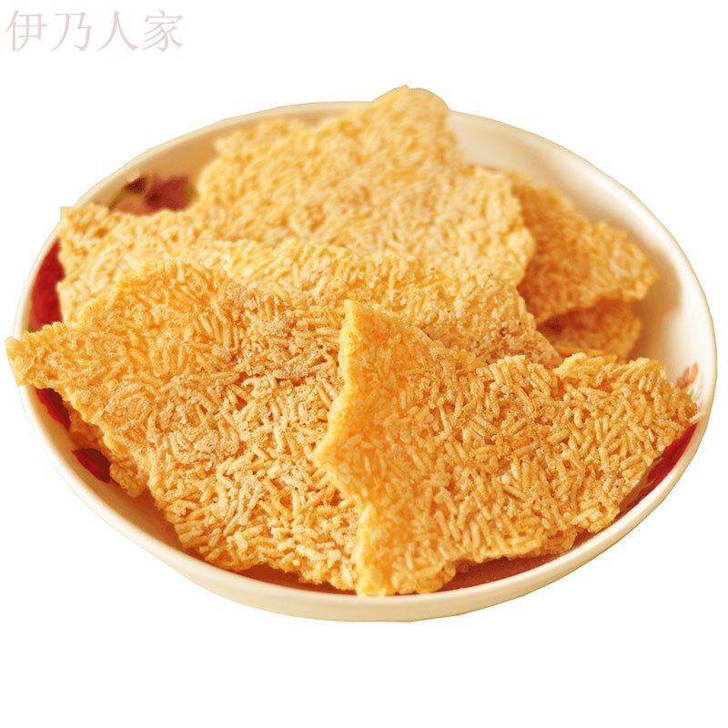 农家手工安徽特产大米油炸锅巴 伊乃人家膨化食品