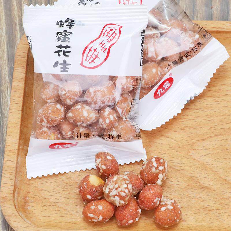 蜂蜜琥珀脆皮芝麻花生米下酒菜坚果 伊乃人家花生
