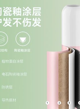 奥克斯9mm/13mm羊毛卷发棒