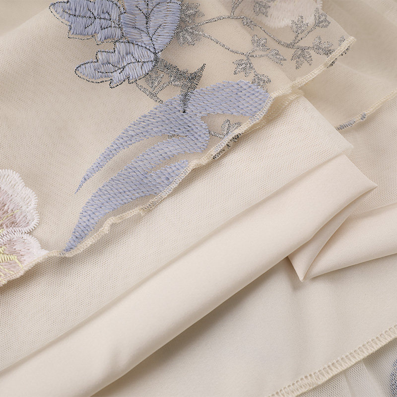 2023春季新款法式小众重工半身裙 圣缇莎半身裙