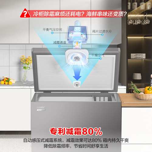 容声200L小冰柜家用商用保鲜冷冻冷柜节能减霜一级能效以旧换新 - 图1
