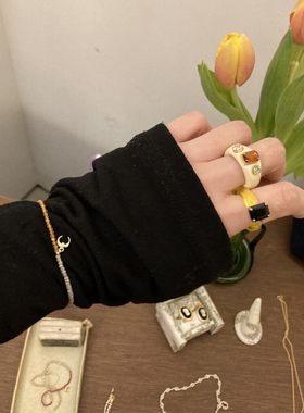 韩国进口饰品 百搭简约 小众ins风鱼线手链 松紧手环女