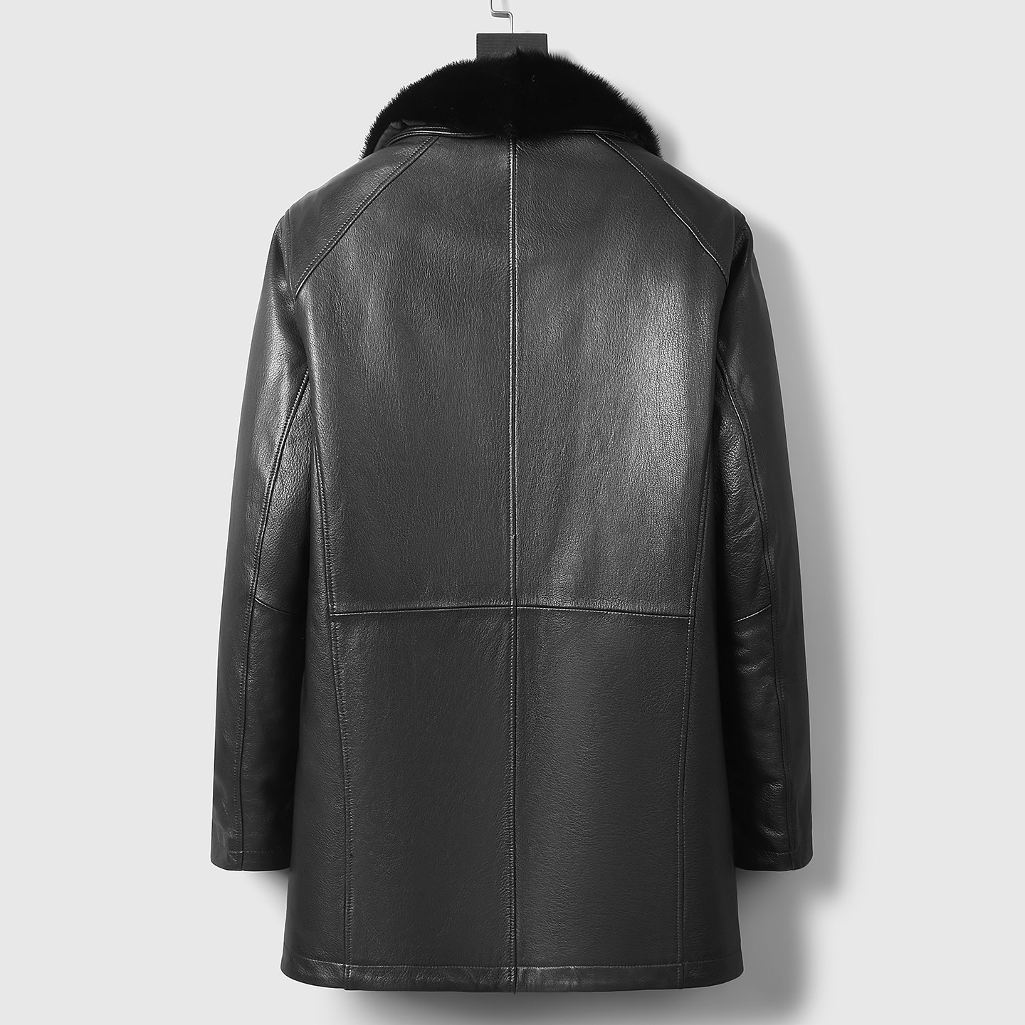 海宁真皮皮衣男山羊皮水貂内胆皮毛一体中老年皮夹克貂皮外套冬季,淘宝优惠券,粉丝福利购,淘宝优惠卷