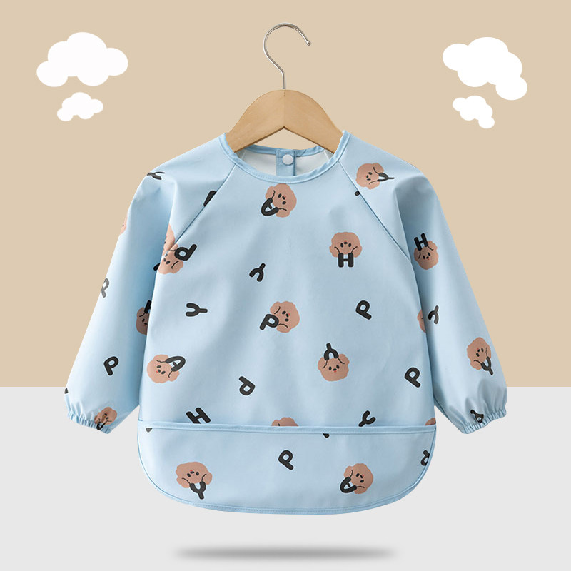 罩衣宝宝吃饭围兜防水男儿童围裙婴儿辅食防脏专用饭兜小孩反穿衣,淘宝优惠券,粉丝福利购,淘宝优惠卷