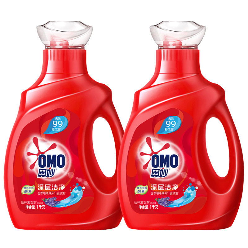 奥妙薰衣草香味持久留香官方洗衣液 金信居家日用常规洗衣液