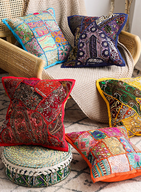 异丽印度尼泊尔沙发靠垫客厅