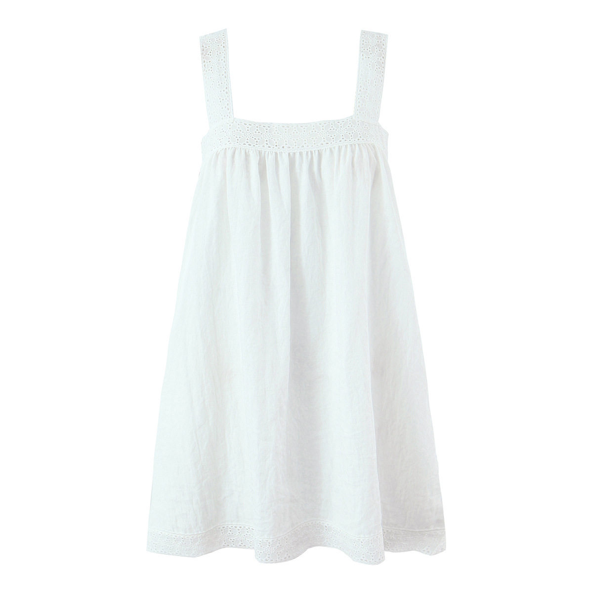 法式时尚沙滩度假风宽松休闲甜美少女蕾丝拼接吊带连衣裙2026夏季,淘宝优惠券,粉丝福利购,淘宝优惠卷