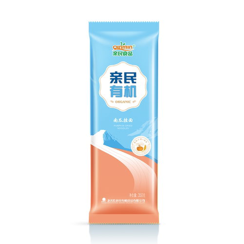 【有机认证】中国农垦 北大荒亲民南瓜味挂面350g*5袋筋道挂面 - 图0