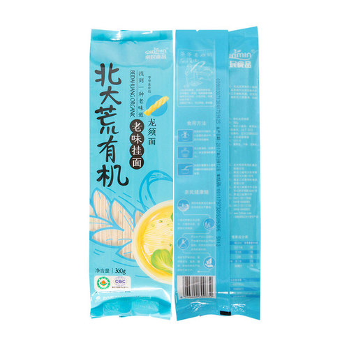 中国农垦 北大荒亲民挂面筋道美味龙须面360g/袋 3袋面条老味挂面 - 图0
