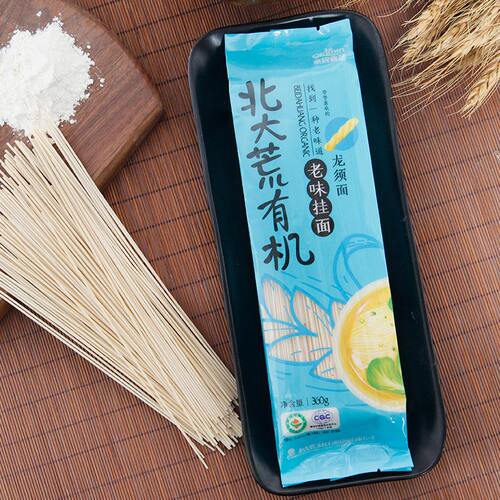 中国农垦 北大荒亲民挂面筋道美味龙须面360g/袋 3袋面条老味挂面 - 图2