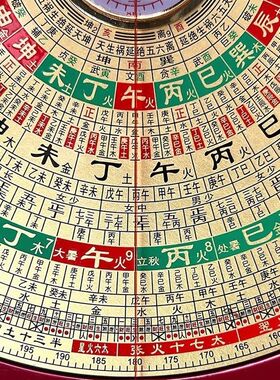 万福堂高精度6*8*9*10寸三元三合综合强磁天池专业罗盘