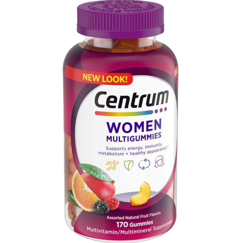 美国海外版善存复合维生素女性多维元素170粒软糖女士小紫瓶营养 - 图3