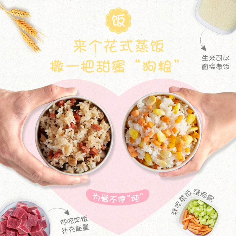 生活元素电炖盅陶瓷隔水炖全自动家用BB婴儿煮粥神器煲汤锅小型